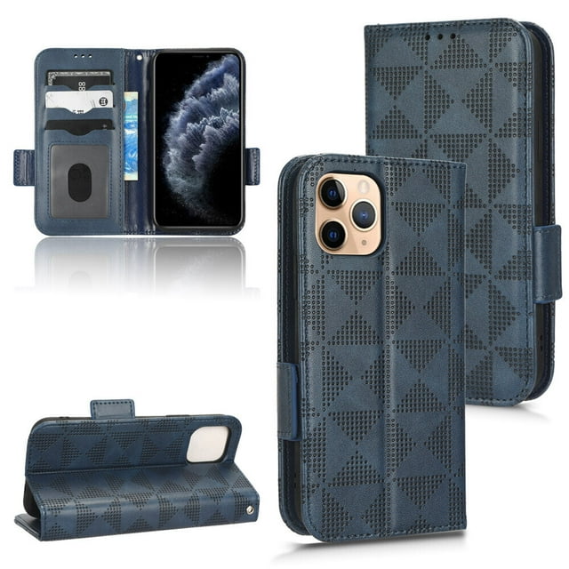 iPhone 11 Pro Max Case , Leather Wallet Cover Magnetic Full Body Shockproof Stand Flip Case for iPhone 11 Pro Max