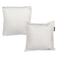 thumbnail image 1 of Set de 2 Cojines Kappa Zita Blanco (1 Cuadrado + 1 Cuadrado Grande), 1 of 5
