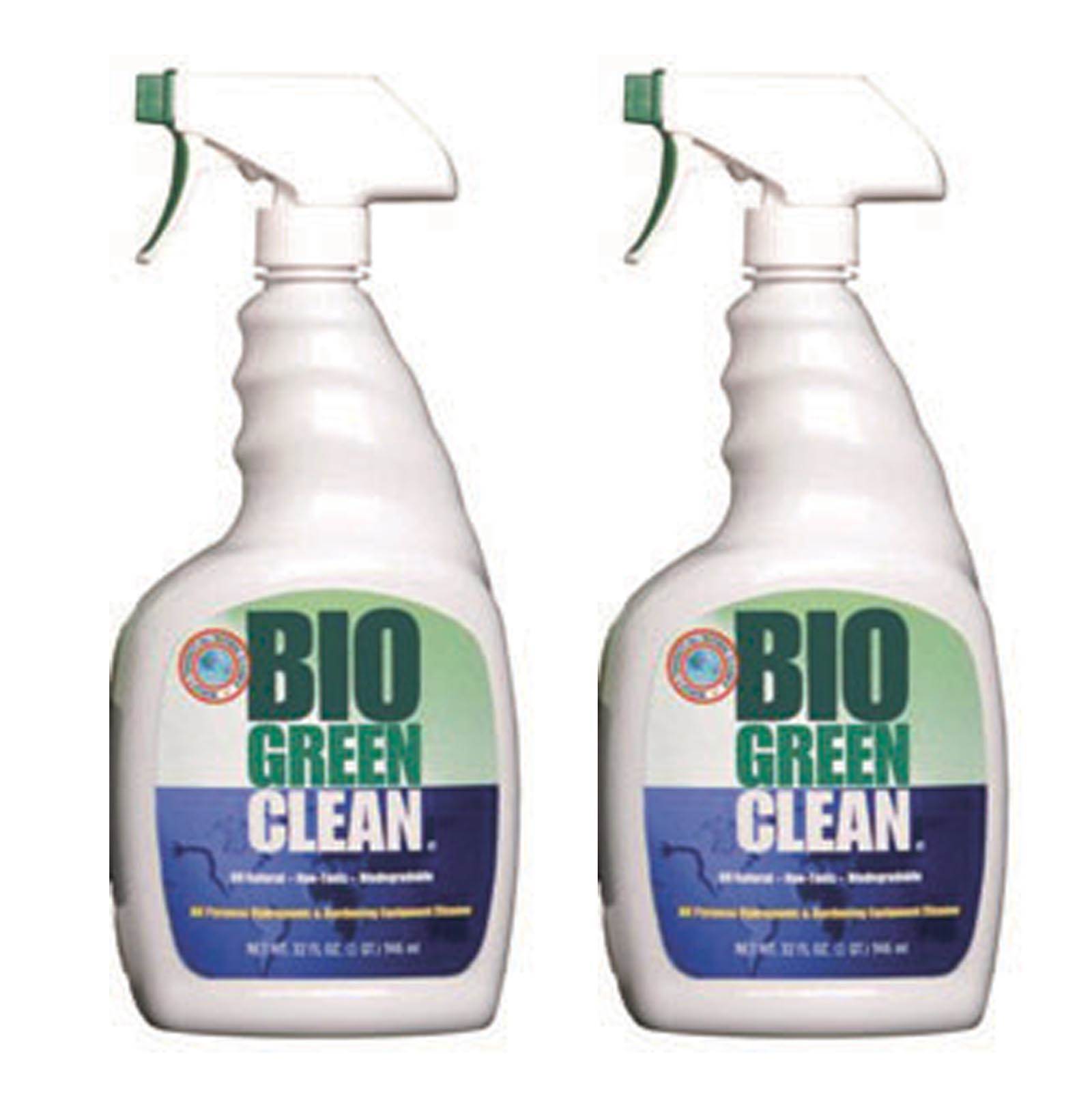 (2) Bio Green Clean Industrial Equipment AllPurpose Cleaner Spray
