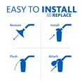thumbnail image 4 of Aquasana Deluxe Shower Water Filter System with Adjustable Premium Massaging Shower Head, 4 of 7