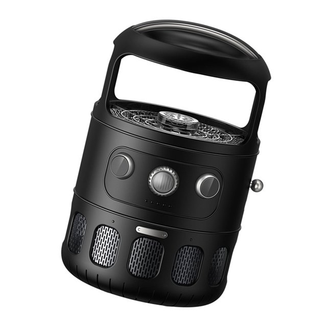 Bearachild Choque eléctrico Lámpara USB Fly Trap Mata Muggen Trap para dormitorio al aire libre Repelente de insectos y plagas Negro Bearachild HA007016-02