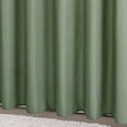thumbnail image 7 of Lilhowcy Green Waffle Fabric Shower Curtains, 72" x 72" Solid Waterproof Shower Curtain Liner with Hooks, 7 of 7