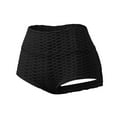 thumbnail image 2 of Gibobby Shorts Deportivo Mujeres S Sexy Hollow Yoga Shorts Cintura alta Leggings de color sólido Pantalones calientes Actividades de ejercicio Levantamiento de cadera Leggings(Negro, S), 2 of 5