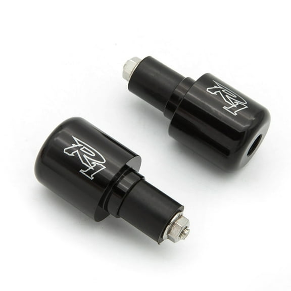 FXCNC Motorcycle Handlebar Handle Bar End Cap Plugs Slider Fit YZF R1 1998-2020 Black
