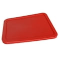 thumbnail image 2 of Pyrex 7211-PC Red Rectangle Plastic Storage Replacement Lid Cover (4-Pack), 2 of 2