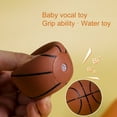 thumbnail image 4 of Anvazise Squeeze Ball Toys Soft Vinyl Simulation Football Basketball Tennis Baseball Pinch Toy Practice Grip Miniature Hand Catch Ball Infant Stress Relief Toys Baby Shower Gift Blue 2Pcs, 4 of 13