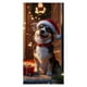 thumbnail image 2 of Cortina para puerta navideña, cubierta para puerta, tapiz decorativo, cortina para puerta de fiesta, tapiz para puerta, decoración para fiesta de Navidad, 2 of 7
