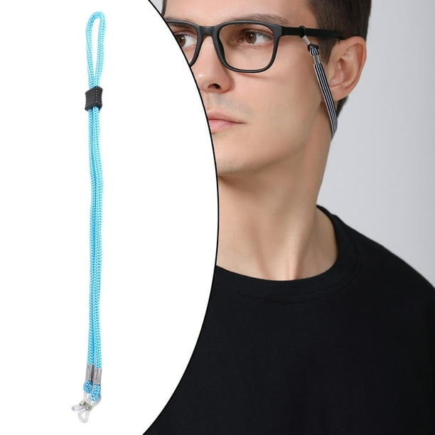 Glasses Strap Rope Sunglass Holder Strap Eyewear Retainer Fixed Straps  Sunglasses Neck Cord Non-Slip Lanyard Holder for , Blue