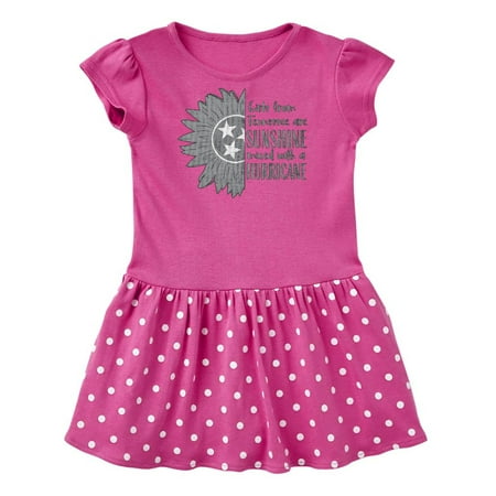 

Inktastic Girls From Tennessee Are Sunshine Mixed With A Hurricane Gift Baby Girl Dress