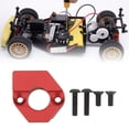 thumbnail image 4 of RC Motor Mounting Holder, Hard Anodized Color Aluminum Alloy Sliding Motor Mount Plate No Deforming With Screw For RC Car Replacement Black,Red, 4 of 8