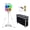 White, variant on PhotoBooth RGB Light with 15.6 inch Touch Screen Selfie DSLR Photobooth Machine Portable Photo Booth Machine for Wedding Party