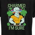 thumbnail image 3 of SpongeBob SquarePants - Charmed Im Sure - Women's Short Sleeve Graphic T-Shirt, 3 of 6