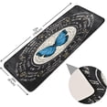 thumbnail image 3 of SKYSONIC 2'X6' Old Butterfly Magic Runner Rug with Rubber Backing, Vintage Insect Non Slip Entryway Rug Runner Washable Soft Area Rug Carpet for Hallway Bedroom Kitchen Decor, 3 of 6