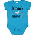 thumbnail image 3 of Inktastic Nana's Favorite- Heart Grandchild Boys or Girls Baby Bodysuit, 3 of 5