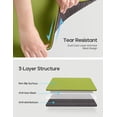 thumbnail image 4 of Grass Green TPE Yoga Mat with Alignment Lines and Carrying Strap for Home Gym Fitness, 4 of 6