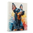 thumbnail image 3 of German Pinscher Dog Wall Art German Pinscher Picture Poster Print Funny Colorful Animal Pop Artwork for Living Room Bedroom Bathroom Home Decor, 3 of 6