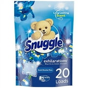 Snuggle Exhilarations In Wash Laundry Scent Booster Pacs, Blue Iris & Ocean Breeze, 20 Count