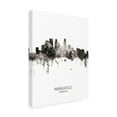 thumbnail image 2 of Trademark Fine Art 'Minneapolis Minnesota Skyline Portrait II' Canvas Art by Michael Tompsett, 2 of 3