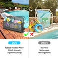 thumbnail image 6 of Studyset PE Rattan Poolside Storage Box with Ample Space, Swivel Wheels, and Fold-Out Shelves, Poolside Float Storage, Outdoor Storage, Patio Poolside Float Storage Basket, Storage Box-Beach-Sturdy &, 6 of 8