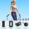 thumbnail image 3 of PONPRNGY 1Pc Skipping Rope with Counter, Cordless Jump Rope, Smart Weighted Jump Rope, Adjustable Digital Counting Jump Ropes, Cordless Weighted Jump Rope for Lose Weight, Burn Calories, 3 of 8