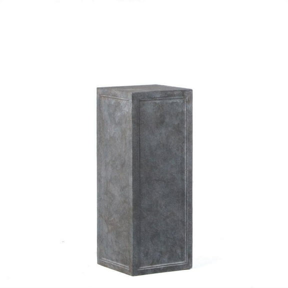 Alfresco Home Tall Contadina Pedestal, Stromcloud Finish