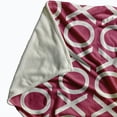 thumbnail image 2 of Simply Daisy in Pink Hugs and Kisses Valentine's Day Throw Blanket, Small Throw, 2 of 2