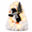 (Penguin Pose C – Side Penguin with Gray Scarf), variant on Penguin Christmas Stair Snow Decor, Indoor Lighted Banister Decorations, 5-Piece Winter Penguin Staircase Display with Warm Glow for Railing, Landing, Hallway Holiday Decoration