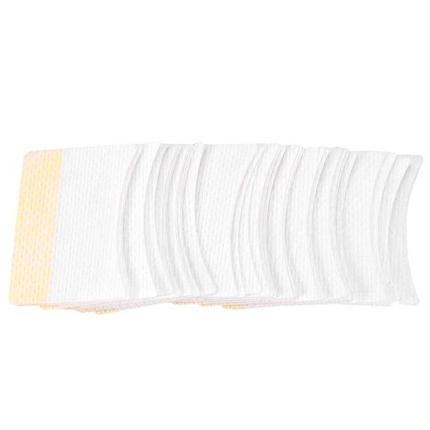 80 piezas de parches adhesivos desechables de algodón para extensión de pestañas, protector debajo de la almohadilla, herramienta de maquillaje