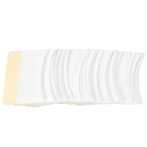 80 piezas de parches adhesivos desechables de algodón para extensión de pestañas, protector debajo de la almohadilla, herramienta de maquillaje