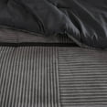 thumbnail image 5 of 7 Piece Micro Corduroy Comforter Set Grey Cal King, 5 of 10
