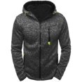 thumbnail image 1 of ORUYROP Sweat à Capuche Zippé pour Hommes, Mode Automne/hiver 2023, Veste Décontractée à Manches Longues, 1 of 5