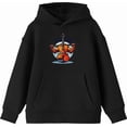thumbnail image 4 of Fit as a Fiddle Violin Youth Black Long Sleeve Hoodie-Medium, 4 of 6