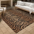 thumbnail image 3 of Addison Rugs Chantille Indoor/Outdoor Transitional Animal Print Rust Machine Washable Rectangle Rug, 8' x 10', 3 of 8