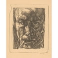 thumbnail image 3 of Reijer Stolk 12x14 Black Modern Framed Museum Art Print Titled - Self -Portrait, 3 of 5