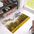 thumbnail image 3 of MKHERT Landscape Yosemite National Park Valley at Cloudy Autumn Morning Doormat Rug Home Decor Floor Mat Bath Mat 30x18 inch, 3 of 3