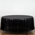 thumbnail image 2 of Efavormart 108" Wholesale Premium Black Table Cover Sparkly SEQUIN Round Tablecloth For Wedding Banquet Party Home Decor, 2 of 10