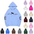 thumbnail image 3 of BOOMNY Womens Long Sleeve Hoodies Graphic Y2K Pullover Hoodie for Women Trendy Casual Fall Winter Hooded Sweatshirts With Pocket, 3 of 3