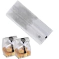 thumbnail image 1 of 100 Pack Translucent Plastic Cookie Bags for Mini Loaf, Bundt Cake, Hot Cocoa & Candy Treats, 1 of 5