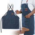 thumbnail image 5 of Work Apron Adjustable Strap Gardening Apron for Restaurant, 5 of 8