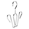 thumbnail image 1 of Colgador de zapatos de acero inoxidable, estante for secar zapatos, estante con doble gancho, organizador de armario que ahorra espacio, 1 of 6
