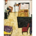 thumbnail image 3 of Egon Schiele 15x18 Black Modern Framed Museum Art Print Titled - My Living Room (The Artist's Room in Neulengbach) (1911), 3 of 5