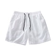 thumbnail image 2 of Paiwinds Men's Beach Shorts with Inner Mesh, Quick Dry Nylon Spandex, Elastic Waist Drawstring, Loose Fit Sports Casual Swim Trunks for Summer Vacation, Multiple Colors., 2 of 9