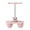 Pink, variant on DimyFew Pogo Ball Balance Board Nonslip Ergonomic Handle Accessories for Children Pogo Sticks for Kids High Jump Toy for Games Indoor Green