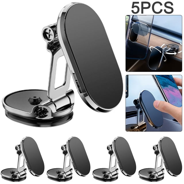 Soporte Magnético para Coche Parabrisas Y 5 Uds. IPhone 14 Pro (plateado)