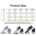 thumbnail image 3 of Deago Men's Walking Shoes Breathable Lightweight Fashion Athletic Sneakers Non Slip Sport Gym Jogging Trail Running Shoes, 3 of 9