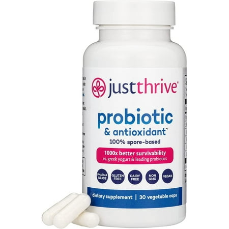 Just Thrive Probiotic - Probiotics for Women  Men  and Children - Supports Immune  Gut Health  30ct  Unisex