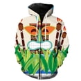 thumbnail image 1 of Sudadera con capucha estilo hawaiano tropical para hombre, con cremallera y estampado 3D, talla grande, para adolescentes, chaquetas con capucha, gran oferta de primavera 2024., 1 of 6