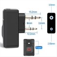 thumbnail image 5 of Auriculares Inalámbricos Bluetooth PTT para Walkie-Talkie con Conector K para UV-5R -888S, 5 of 5