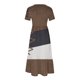thumbnail image 2 of Vestido de Manga Corta para Mujeres Imprimir Cuello Redondo Vestido Impreso, Poliéster Casual Top para Diario, Fiesta Y Primavera Verano con Leggings, 2 of 4