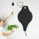 thumbnail image 3 of Paquete de 4 poleas de plantas negras para macetas colgantes, comedero para pájaros brillar Electrónica, 3 of 3